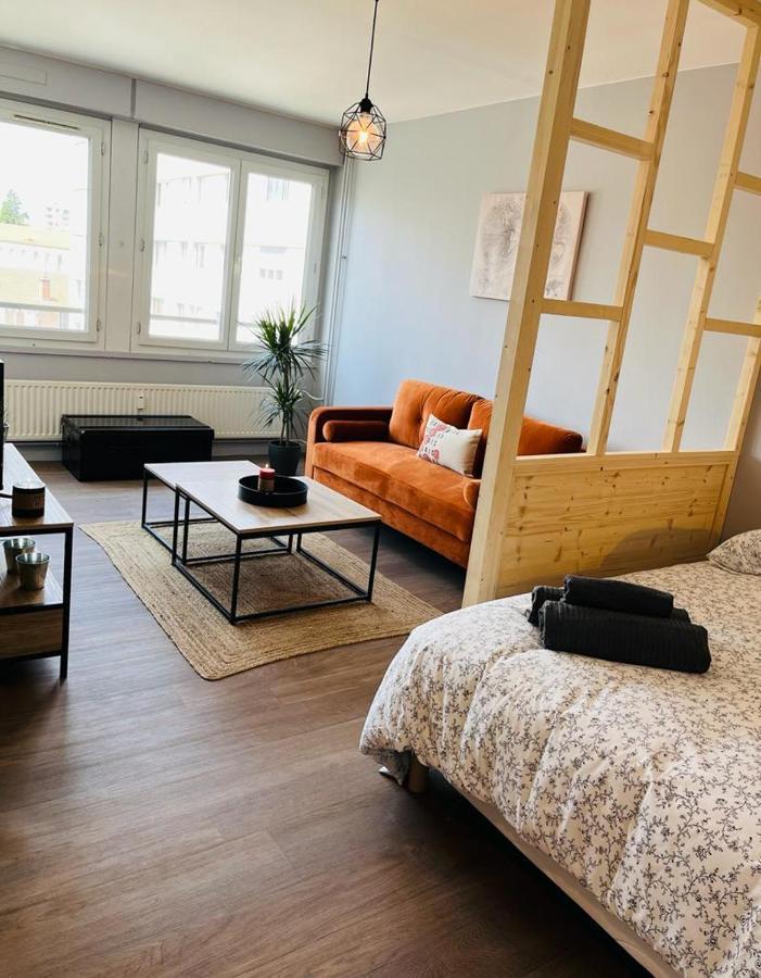 Espace 500 - Cosy, Wifi & Vue Sur La Ville Saint-Etienne  Exterior photo